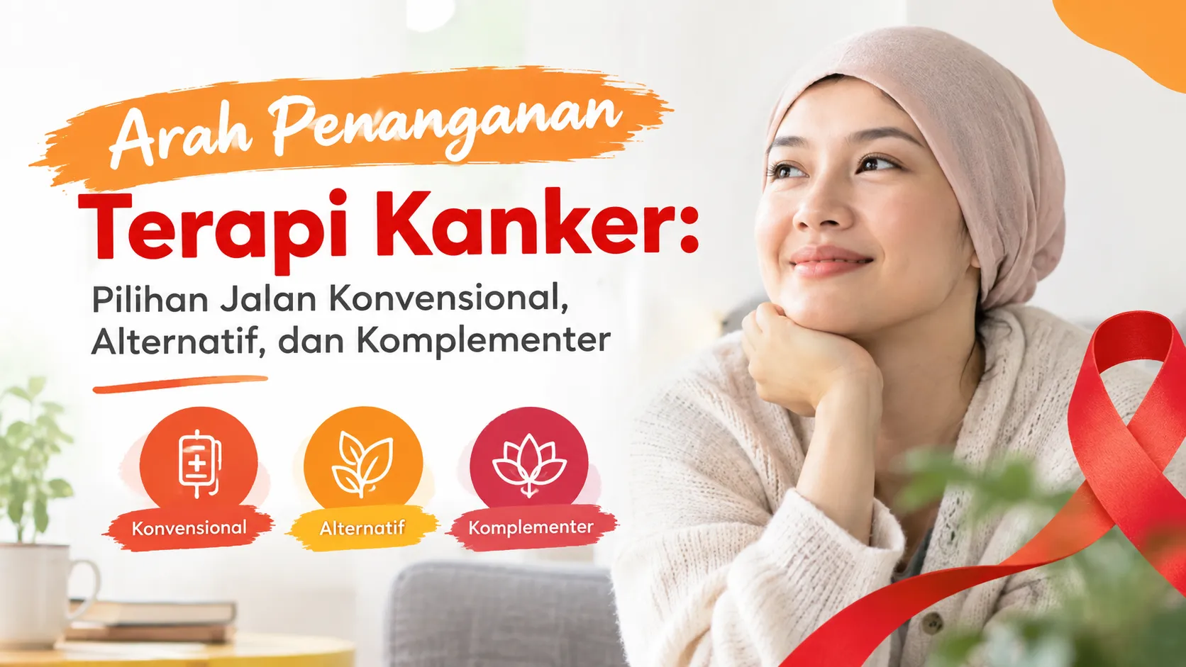Arah penanganan terapi kanker dengan pilihan konvensional, alternatif, dan komplementer
